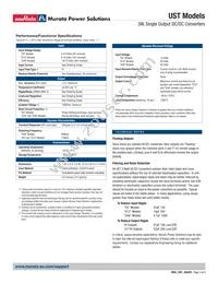 UST-5/500-D5-C Datasheet Page 3