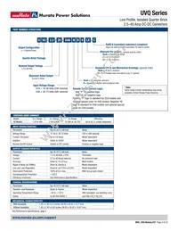 UVQ-5/20-D48P-C Datasheet Page 3