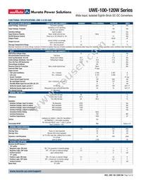 UWE-5/20-Q48PB-C Datasheet Page 3