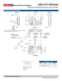 UWQ-12/17-Q48P-C Datasheet Page 9