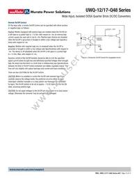 UWQ-12/17-Q48P-C Datasheet Page 15