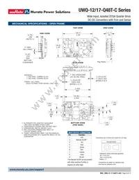 UWQ-12/17-Q48PTB9-C Datasheet Page 9