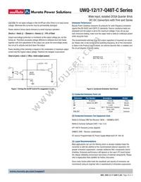 UWQ-12/17-Q48PTB9-C Datasheet Page 16