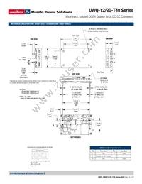 UWQ-12/20-T48PTB-C Datasheet Page 18