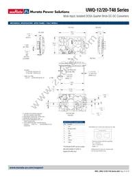 UWQ-12/20-T48PTB-C Datasheet Page 20
