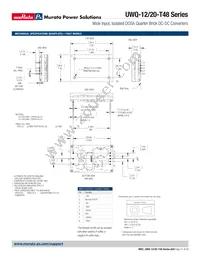 UWQ-12/20-T48PTB-C Datasheet Page 21