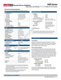 UWR-5/2000-D48E-C Datasheet Page 3