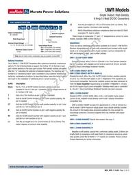 UWR-5/3000-D24AT-C Datasheet Page 12