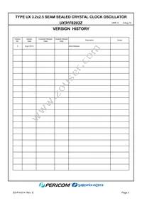 UX31F6203Z Datasheet Page 2