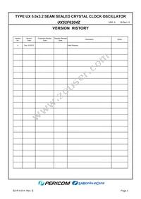 UX52F6204Z Datasheet Page 2