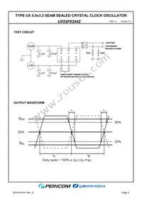 UX52F6204Z Datasheet Page 4