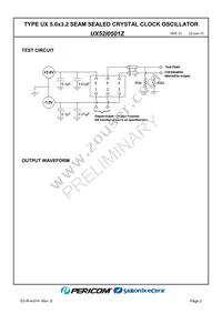 UX52I0501Z Datasheet Page 4