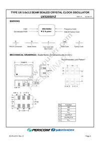 UX52I0501Z Datasheet Page 6