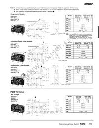 V-113-1A4 Datasheet Page 5