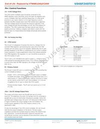 V048T240M012 Datasheet Page 5