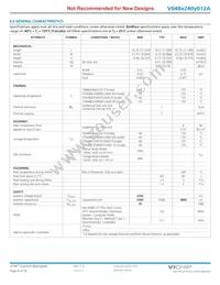 V048T240T012A Datasheet Page 8