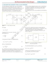 V048T240T012A Datasheet Page 11