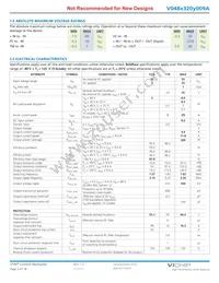 V048T320M009A Datasheet Page 2