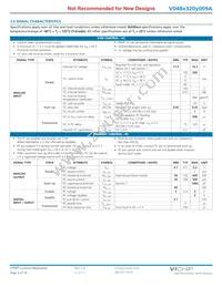 V048T320M009A Datasheet Page 3