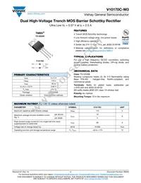 V10170C-M3/4W Datasheet Cover