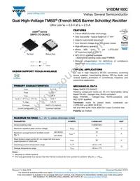 V10DM100CHM3/I Datasheet Cover