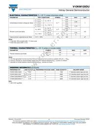 V10KM120DU-M3/H Datasheet Page 2