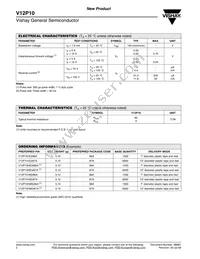 V12P10HE3/87A Datasheet Page 2