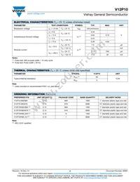 V12P10HM3/86A Datasheet Page 2