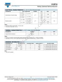 V12P15HM3/I Datasheet Page 2