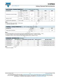 V12PM45HM3/I Datasheet Page 2