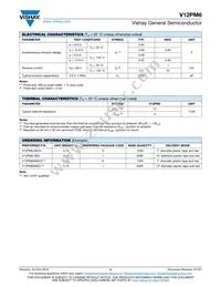V12PM6HM3/I Datasheet Page 2