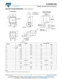 V12W60C-M3/I Datasheet Page 4