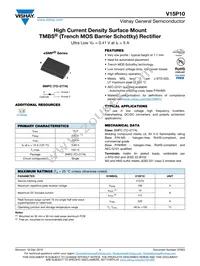 V15P10HM3/I Datasheet Cover