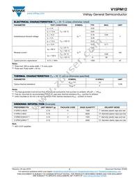 V15PM12HM3/I Datasheet Page 2