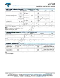 V15PM15HM3/I Datasheet Page 2