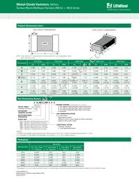 V18MLA0603FRX1 Datasheet Page 8