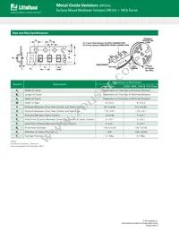 V18MLA0603FRX1 Datasheet Page 9