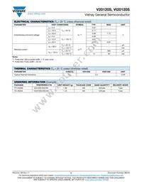 V20120SHM3/4W Datasheet Page 2