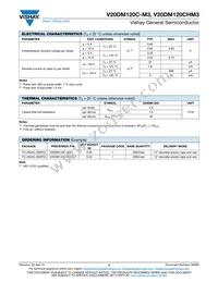 V20DM120CHM3/I Datasheet Page 2