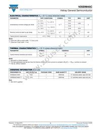 V20DM45CHM3/I Datasheet Page 2