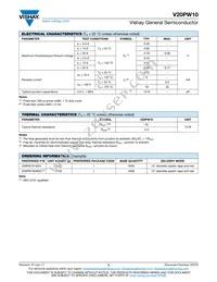 V20PW10-M3/I Datasheet Page 2
