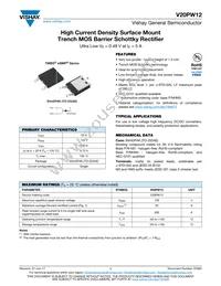 V20PW12HM3/I Datasheet Cover