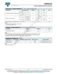 V20PW15CHM3/I Datasheet Page 2
