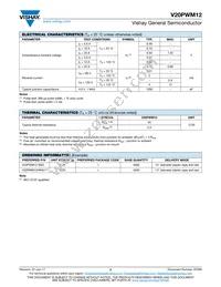 V20PWM12-M3/I Datasheet Page 2