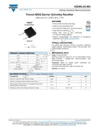 V20WL45-M3/I Datasheet Cover
