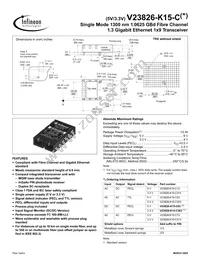 V23826-K15-C63 Datasheet Cover