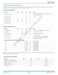 V24A8T300BS3 Datasheet Page 2