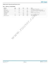 V24A8T300BS3 Datasheet Page 9