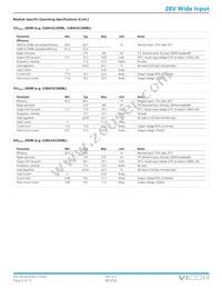V28A8T200BS3 Datasheet Page 5