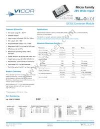 V28C5T50BS2 Datasheet Cover